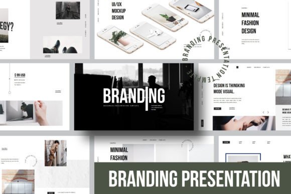 Branding Powerpoint Template for Modern Presentations