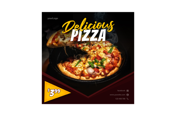 Effortless Instagram Content with the Delicious Pizza Template