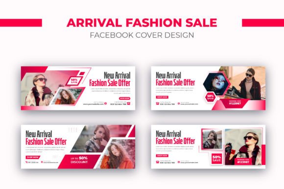 Elevate Your Brand with a Stylish New Collection Fashion Facebook Cover