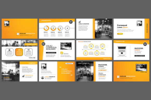 Orange Keynote Paper Style: A Versatile Design Template