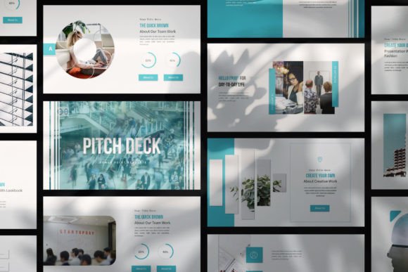 Pitch-deck Keynote Template: Minimal & Modern Design