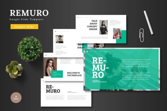 Remuro - Google Slide Template: Modern Design for Your Presentations