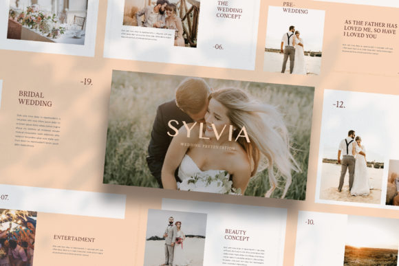 SYLVIA - Keynote Template: A Minimal Media Masterpiece
