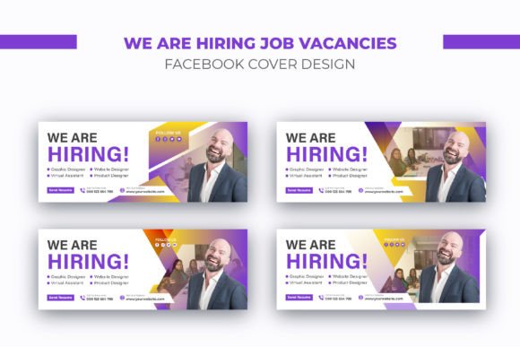 We Are Hiring Job Vacancies Facebook Cover